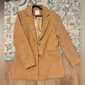 Abercrombie Wool Blend Blazer Coat